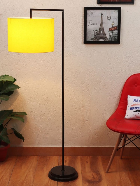 

Beverly Studio Yellow Shade & Metal Floor Lamp