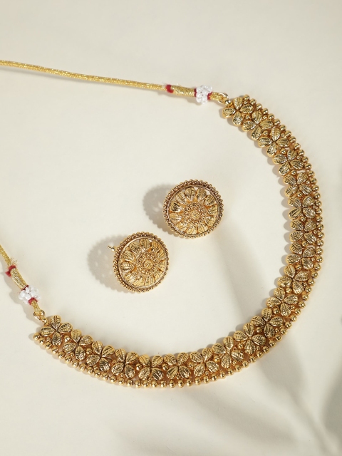 

Ishin Gold-Plated Choker Jewellery Set