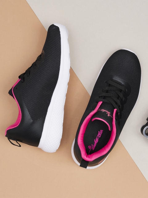 

Duke Women Black Mesh Running Shoes