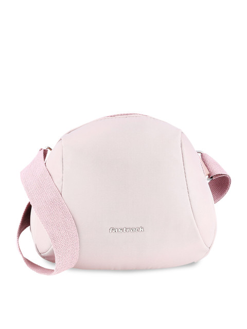 

Fastrack Purple PU Bucket Hobo Bag with Tasselled