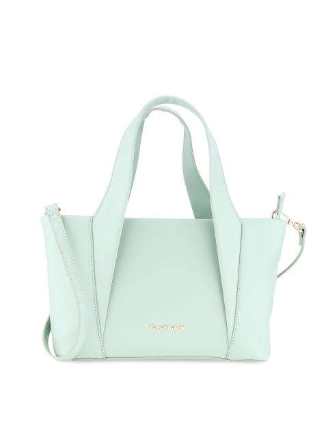 

Fastrack Green PU Structured Handheld Bag with Bow Detail
