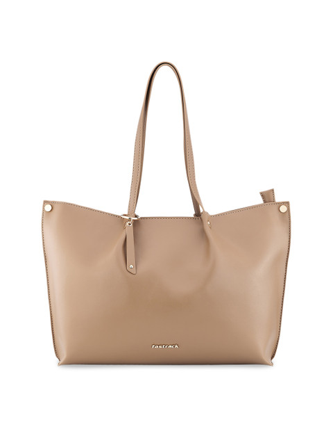 

Fastrack Brown PU Shopper Shoulder Bag