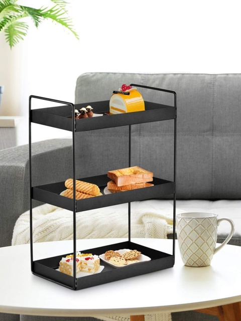 

Femora Black Solid Spice Racks