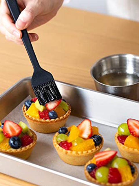 

Femora Black Solid Silicone Basting Brush