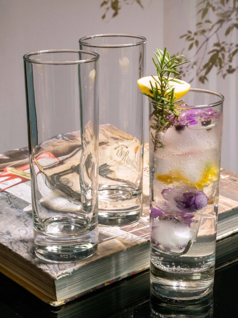 

Luminarc Set of 6 Transparent Solid Juice Tumbler Glass