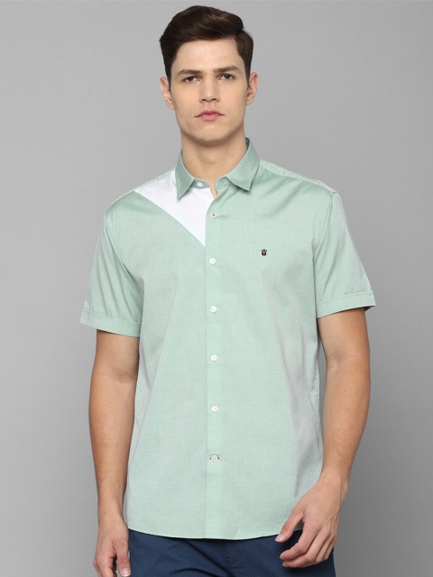 

Louis Philippe Sport Men Green Slim Fit Casual Shirt