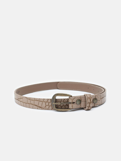 

Baggit Women Beige Textured Belt