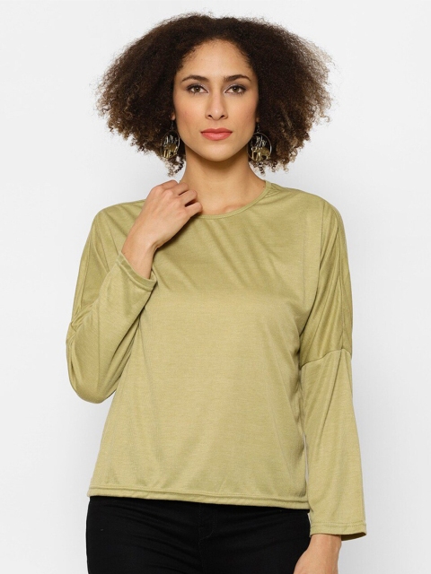 

Twenty3 Women Green Solid Top