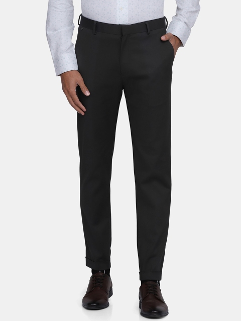 

Blackberrys Men Olive Green Skinny Fit Trousers