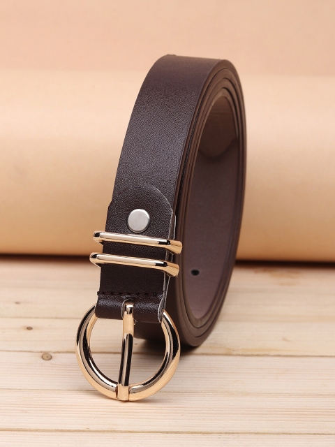 

URBAN ALFAMI Women Brown Solid Belt