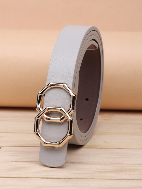 

URBAN ALFAMI Women Grey Solid Belt