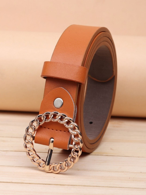 

URBAN ALFAMI Women Brown PU Belt