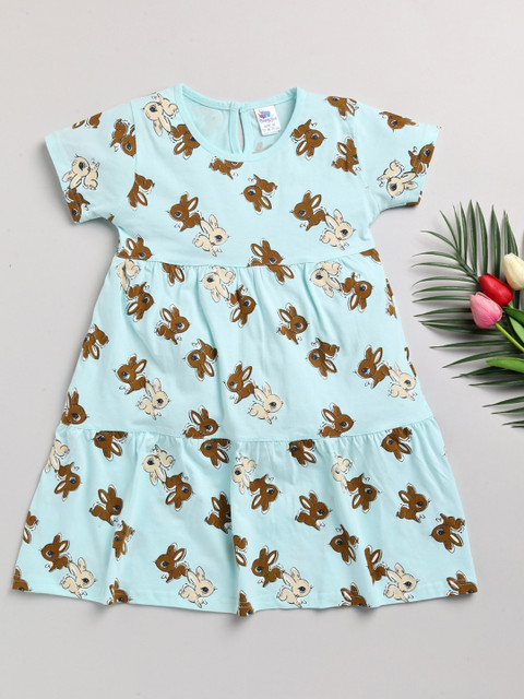 

Dear to Dad Girls Blue A-Line Dress