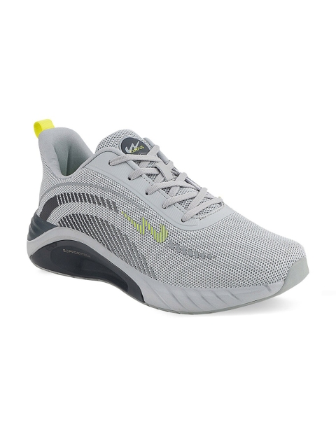 

Campus Men Grey Mesh Running Shoes