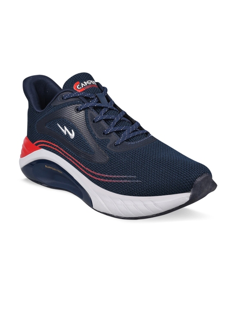 

Campus Men Navy Blue Mesh Running Non-Marking Shoes