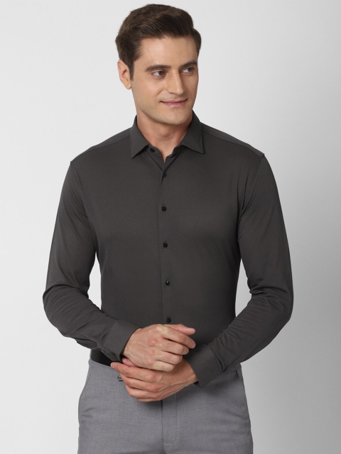 

Van Heusen Men Grey Slim Fit Formal Shirt