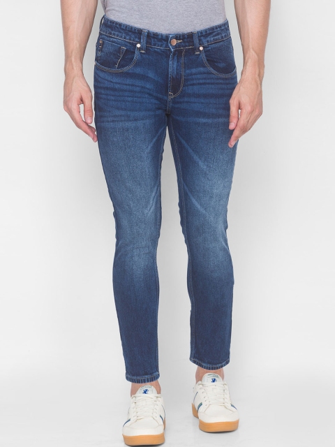 

SPYKAR Men Blue Kano Slim Fit Heavy Fade Jeans