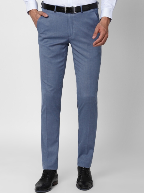 

Van Heusen Men Blue Slim Fit Trousers