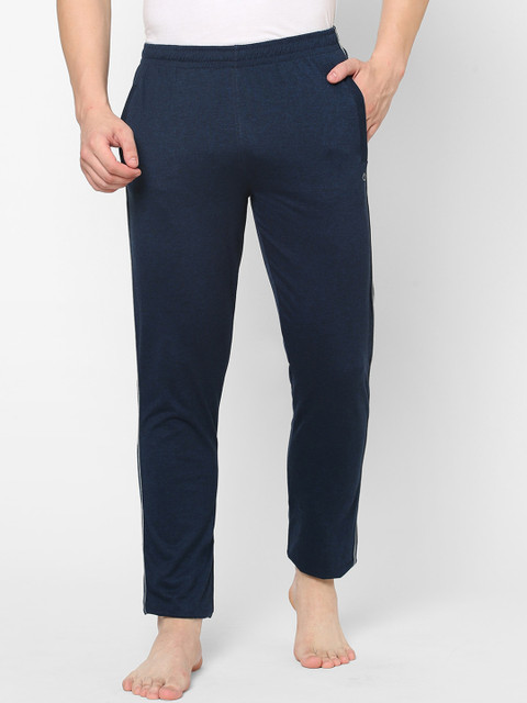 

Sweet Dreams Men Navy Blue Solid Cotton Lounge Pant