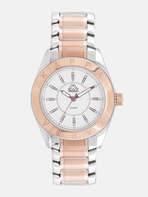 

Kappa Women Off-White Dial Watch KP-1418L-I