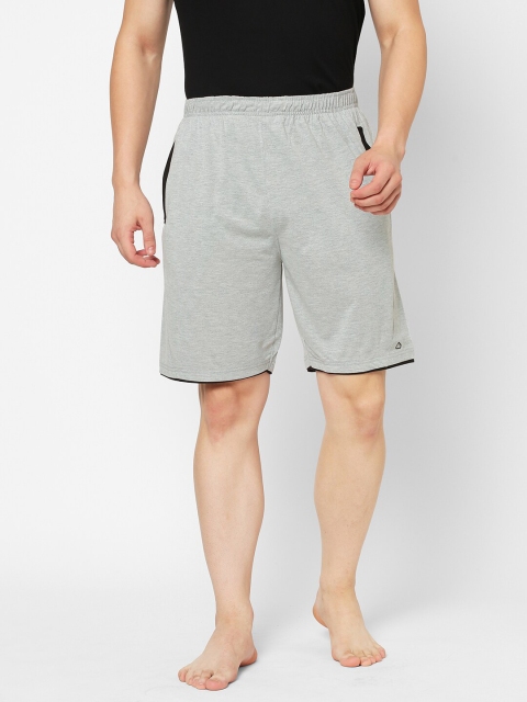 

Sweet Dreams Men Grey Cotton Lounge Shorts