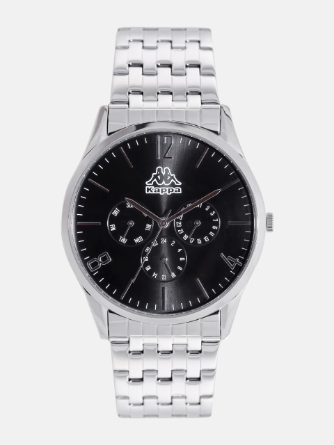 

Kappa Men Black Multifunction Dial Watch KP-1423M-G