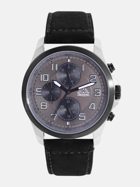 

Kappa Men Taupe Multifunction Dial Watch KP-1424M-A