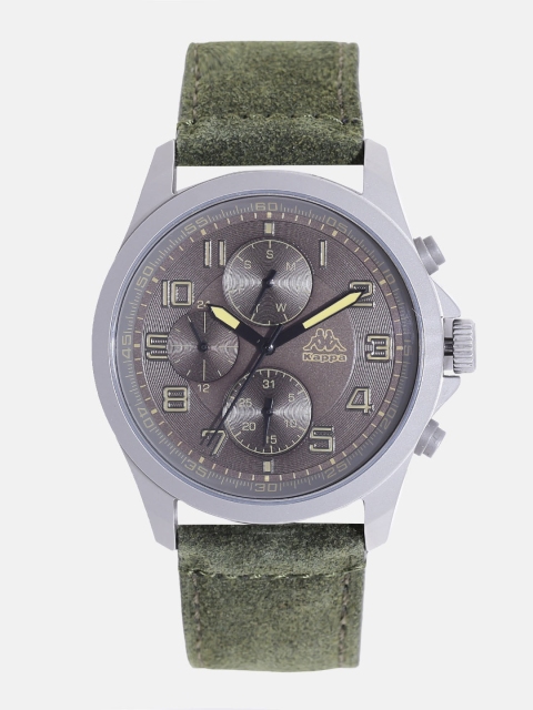 

Kappa Men Taupe Multifunction Dial Watch KP-1424M-C