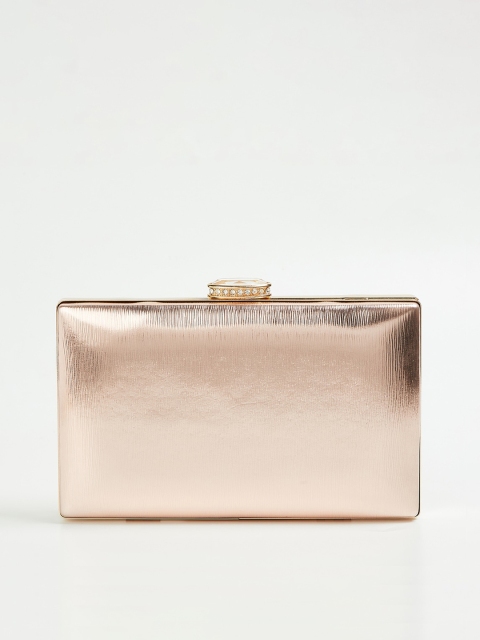 

CODE by Lifestyle Women Gold-Toned Structured Sling Bag