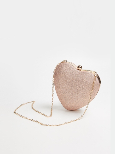 

CODE by Lifestyle Women Pink Embellished Structured Sling Bag