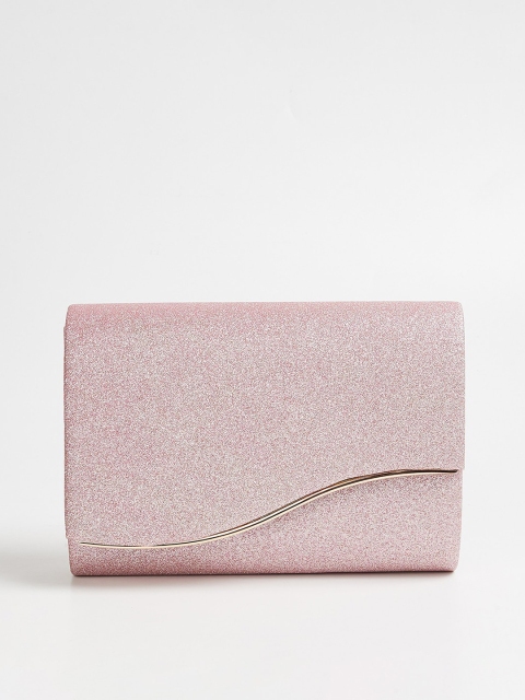

CODE by Lifestyle Women Pink Embellished Structured Sling Bag