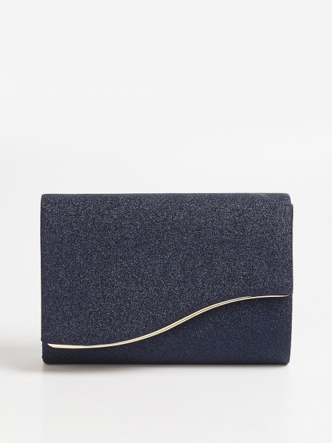 

CODE by Lifestyle Navy Blue Structured Sling Bag