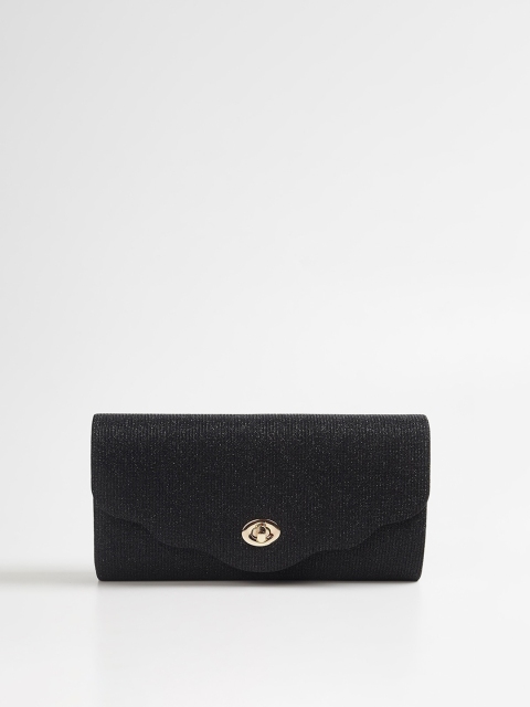 

CODE by Lifestyle Women Black Textured Structured Sling Bag