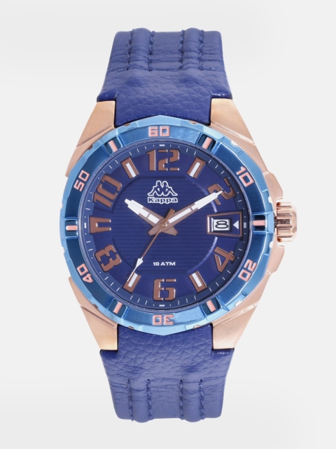 

Kappa Men Navy Dial Watch KP-1426M-D, Navy blue