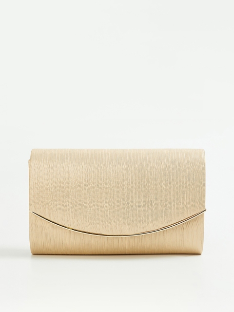 

CODE by Lifestyle Women Gold-Toned Structured Sling Bag