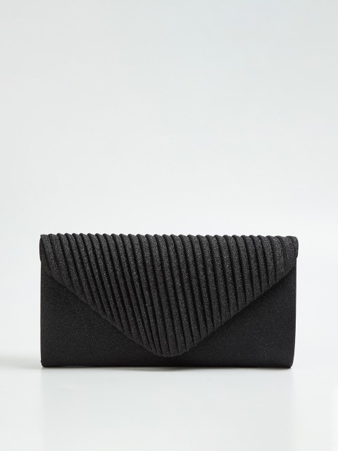 

CODE by Lifestyle Women Black Embellished Structured Sling Bag