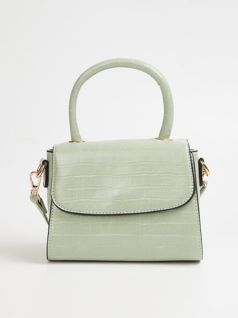 

Ginger by Lifestyle Women Green Structured Handheld Bag