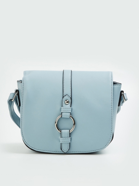 

Ginger by Lifestyle Blue Structured Sling Bag