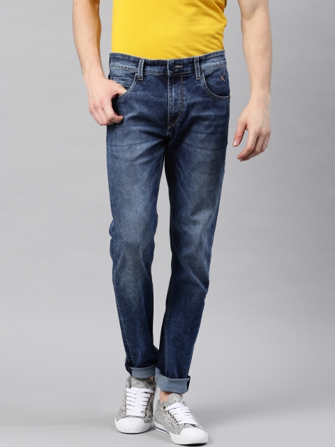 

HRX by Hrithik Roshan Men Blue Skinny Fit Stretchable Jeans