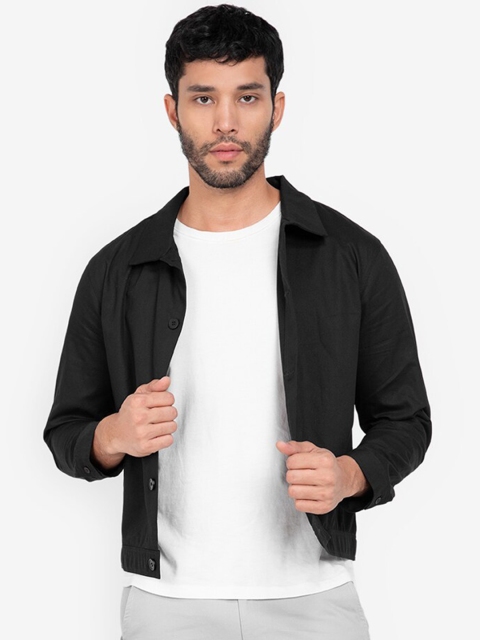 

ZALORA BASICS Men Black Bomber Jacket