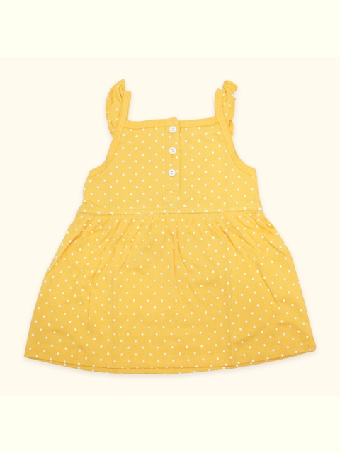 

Born Babies Yellow A-Line Dress