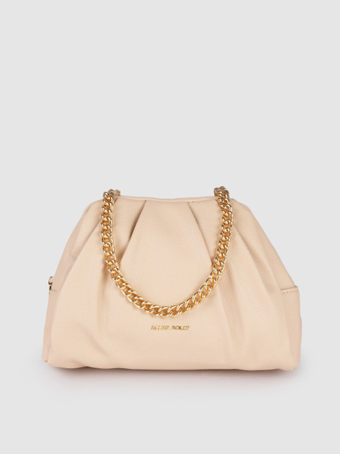 

Allen Solly Beige PU Bucket Sling Bag