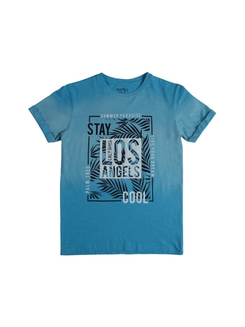 

Gini and Jony Boys Blue V-Neck T-shirt