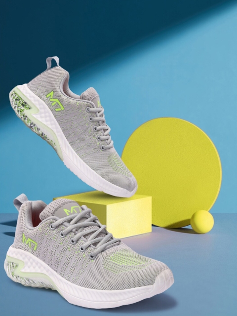 

M7 by Metronaut Men Grey Textile Energy Cell Running Shoes