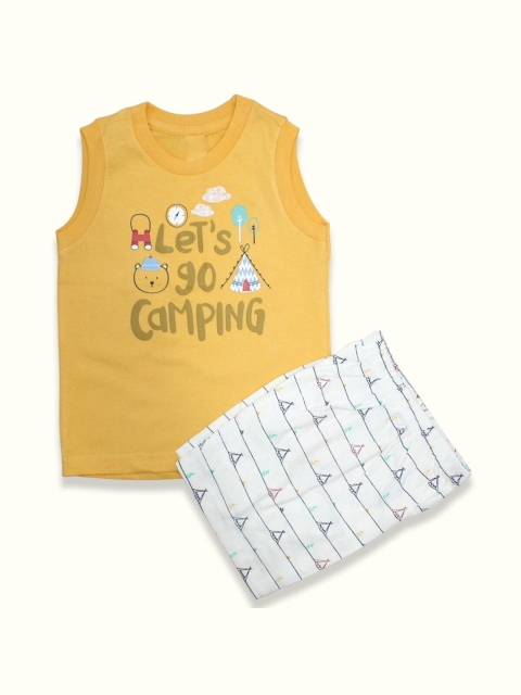 

Born Babies Yellow A-Line Dress