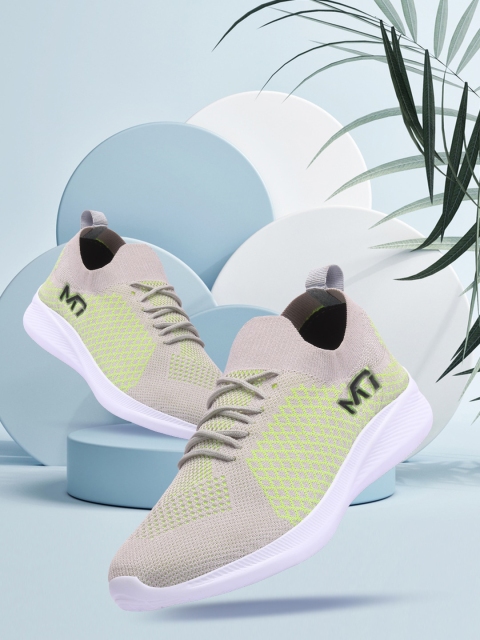 

M7 by Metronaut Men Grey Woven Design Sneakers