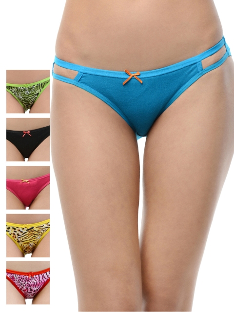 

Leading Lady Pack of 6 Bikini Briefs AKIRA-MARY-3, Blue