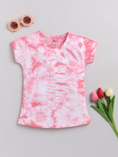 

Dear to Dad Pink Tie and Dye Top