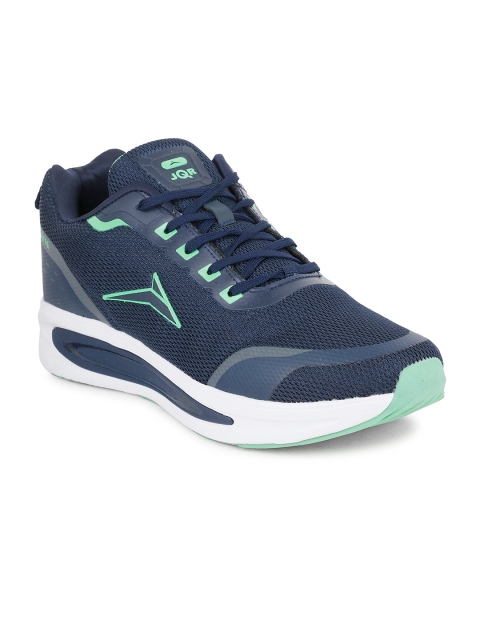 

JQR Men Navy Blue Mesh Running Shoes