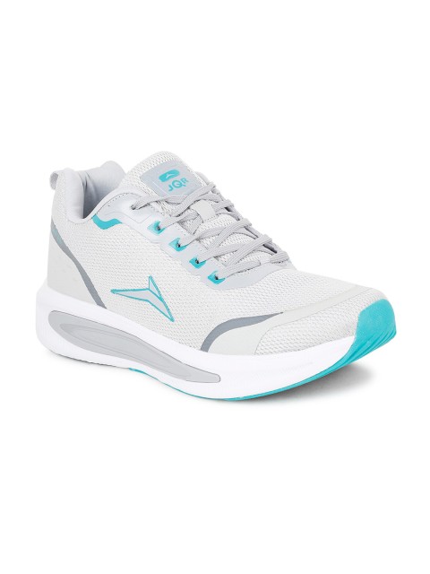 

JQR Men Grey Mesh Running Shoes